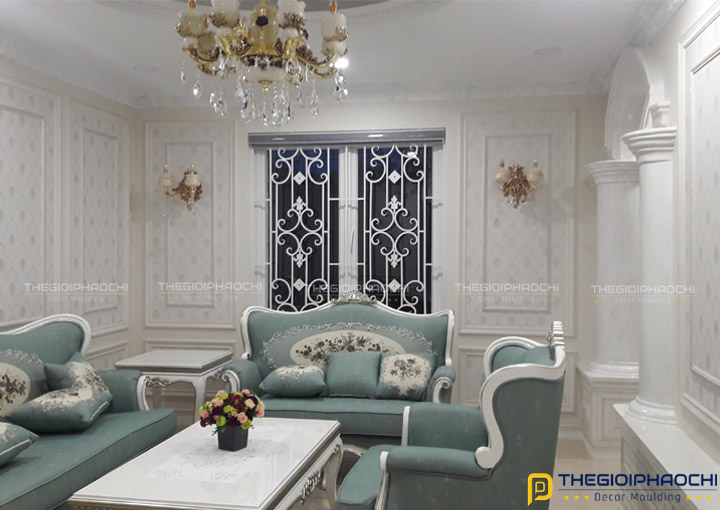 Thi Công Phào Chỉ Nhựa Biệt Thự Cổ Điển